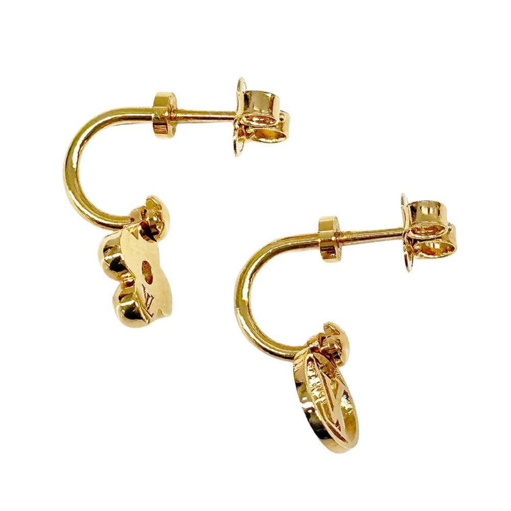 LOUIS VUITTON Gold Earrings - Picture 2 of 6